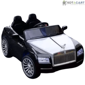 Rolls Royce Rechargeable Ride on Car for Kids & Toddlers with Remote Control - Black | Same-Day Delivery in Delhi NCR