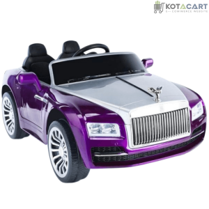 Rolls Royce Rechargeable Ride on Car for Kids & Toddlers with Remote Control - Purple | Same-Day Delivery in Delhi NCR