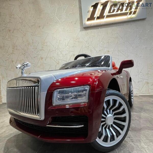 Rolls Royce Electric Ride on Car for Kids & Toddlers with Remote Control - Red | Same-Day Delivery in Delhi NCR - Image 6