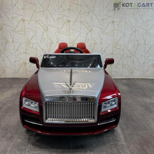 Rolls Royce Electric Ride on Car for Kids & Toddlers with Remote Control - Red | Same-Day Delivery in Delhi NCR - Image 10