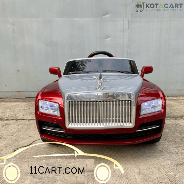 Rolls Royce Electric Ride on Car for Kids & Toddlers with Remote Control - Red | Same-Day Delivery in Delhi NCR - Image 3