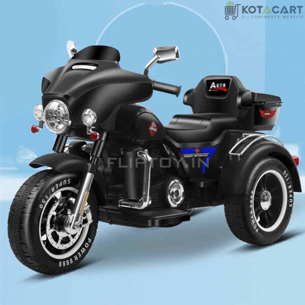 ABM-5288 Children's electric motorcycle Battery Operated Bike Harley Davidson (metallic colour) | Same-Day Delivery in Delhi NCR - Image 7