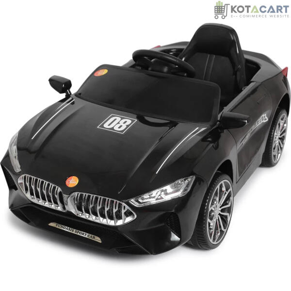 Kids Black Supercar | 12V Battery | Sturdy Material | Max Load 35 KG | Same-Day Delivery in Delhi NCR