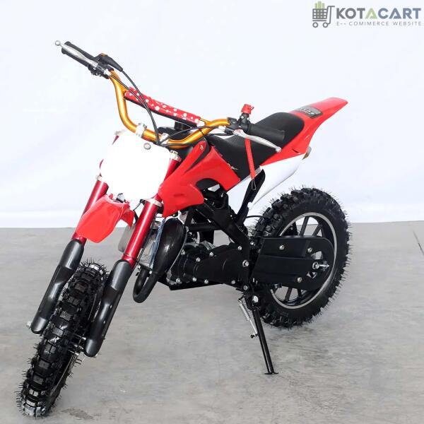 50CC Gas Mini Dirt Bike for Kids & Teens – High-Speed Off-Road Motorcycle with 49cc Engine, Disc Brakes, and 13-inch Tires – Perfect for Outdoor Adventure | Same-Day Delivery in Delhi NCR - Image 7