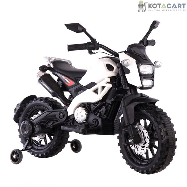 smart ktm look ride on bike for kids 3-9 age group with hand race (metallic painted) | Same-Day Delivery in Delhi NCR - Image 3