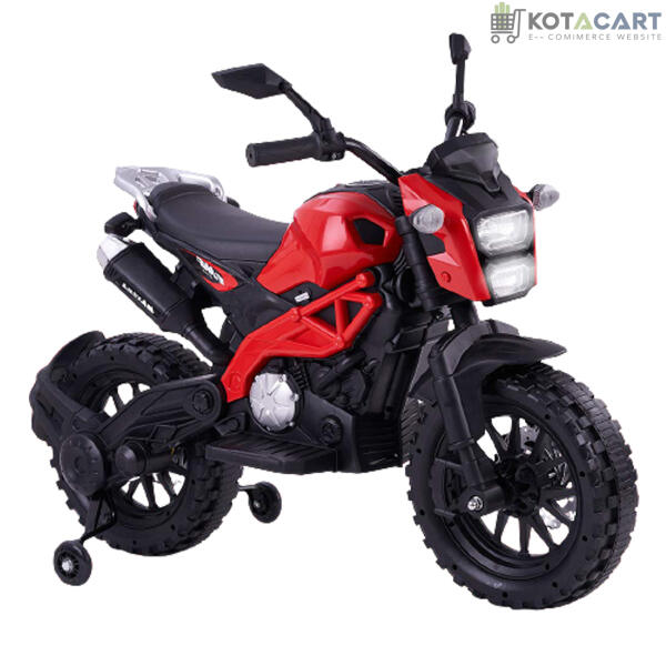 smart ktm look ride on bike for kids 3-9 age group with hand race (metallic painted) | Same-Day Delivery in Delhi NCR