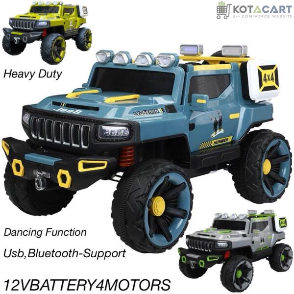 Big size 4*4 Powered Wheel Baby Car Battery Car Kid Ride Toy Car Remote Control | Same-Day Delivery in Delhi NCR - Image 2