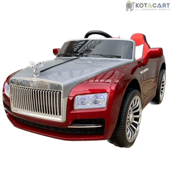 Rolls Royce Electric Ride on Car for Kids & Toddlers with Remote Control - Red | Same-Day Delivery in Delhi NCR - Image 2