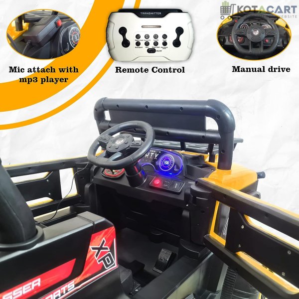 Newest Ride on UTV 4 Wheel for Kids Beach Car Toy kids electric utv DLX6188 | Same-Day Delivery in Delhi NCR - Image 8