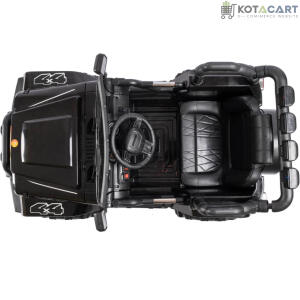 Battery operated Kids off road Black Jeep  | 12V Battery | Sturdy Material | Max Load 45 KG | Same-Day Delivery in Delhi NCR