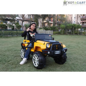 Kids Battery operated baby Dual Color Jeep  | 12V Battery | Sturdy Material | Max Load 50 KG | Same-Day Delivery in Delhi NCR