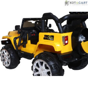 Kids Battery operated baby Dual Color Jeep  | 12V Battery | Sturdy Material | Max Load 50 KG | Same-Day Delivery in Delhi NCR