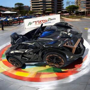 Kotacart | 12V Lamborghini Style Ride On Car | Model No. 603-P | Metallic Colors | Same-Day Delivery in Delhi NCR