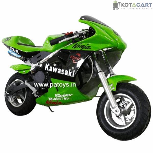 Kotacart | 49CC Kids Petrol Dirt Bike Pocket bike Mini Moto Racing Sports bike up to 10 years kids - Multicolor | Same-Day Delivery in Delhi NCR - Image 2