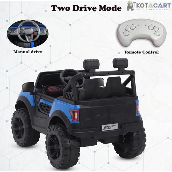 Kotacart | Eleanor Ride on Jeep  SUV Car For upto 7 years kids LFC J21BP Speed-888 | Same-Day Delivery in Delhi NCR - Image 6