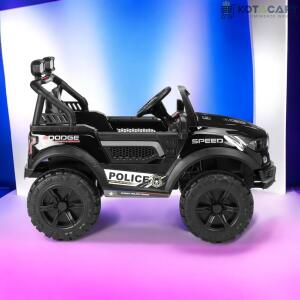 Kotacart | Eleanor Ride on Jeep SUV Police Car For upto 7 years kids Speed-888 | Same-Day Delivery in Delhi NCR