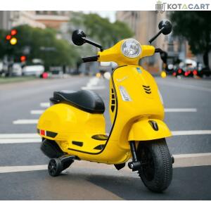 Kotacart | Vespa Rechargeable Battery Operated 12v Ride-on Scooter for Kids (3 to 7 Years) | Same-Day Delivery in Delhi NCR