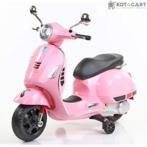 Kotacart | Vespa Rechargeable Battery Operated 12v Ride-on Scooter for Kids (3 to 7 Years) | Same-Day Delivery in Delhi NCR