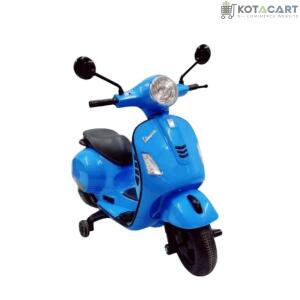 Kotacart | Vespa Rechargeable Battery Operated 12v Ride-on Scooter for Kids (3 to 7 Years) | Same-Day Delivery in Delhi NCR