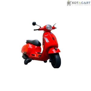 Kotacart | Vespa Rechargeable Battery Operated 12v Ride-on Scooter for Kids (3 to 7 Years) | Same-Day Delivery in Delhi NCR