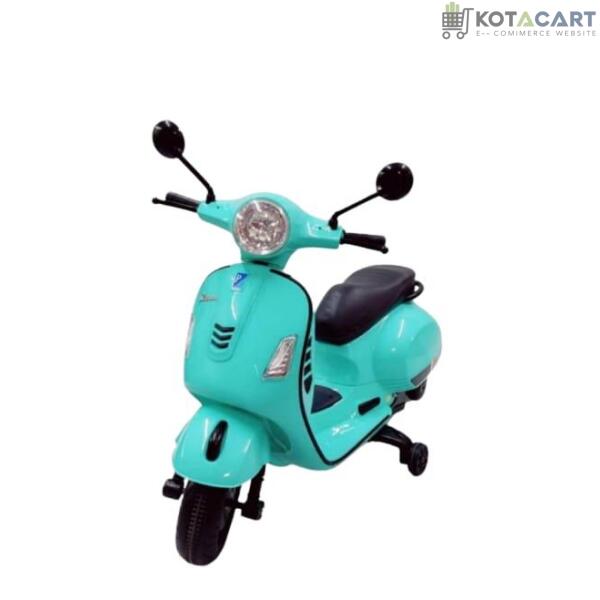 Kotacart | Vespa Rechargeable Battery Operated 12v Ride-on Scooter for Kids (3 to 7 Years) | Same-Day Delivery in Delhi NCR - Image 13