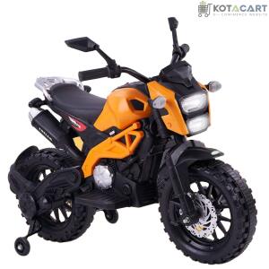 smart ktm look ride on bike for kids 3-9 age group with hand race (metallic painted) | Same-Day Delivery in Delhi NCR