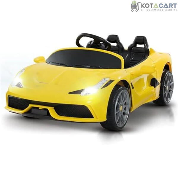 Ferrarri Kids Supercar | Z8 Battery | Sturdy Material | Max Load 45 KG | Same-Day Delivery in Delhi NCR - Image 3