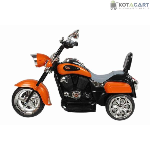 Battery Operated Motorcycle For Upto 5Years Old Kids (Orange) | Same-Day Delivery in Delhi NCR - Image 5