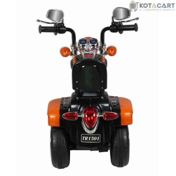 Battery Operated Motorcycle For Upto 5Years Old Kids (Orange) | Same-Day Delivery in Delhi NCR - Image 6